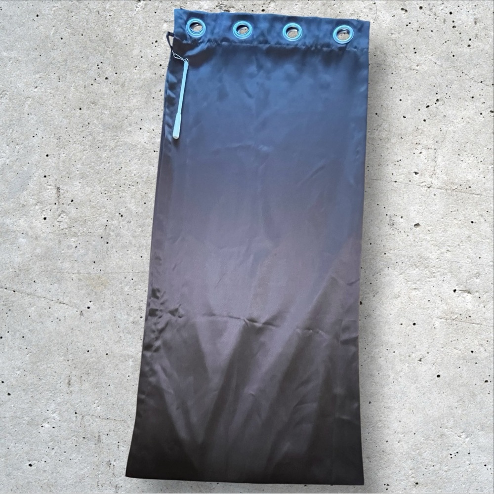 Blackout Blinds for Patio Sliding Glass Door Brown With Pull 100" W x 83" L